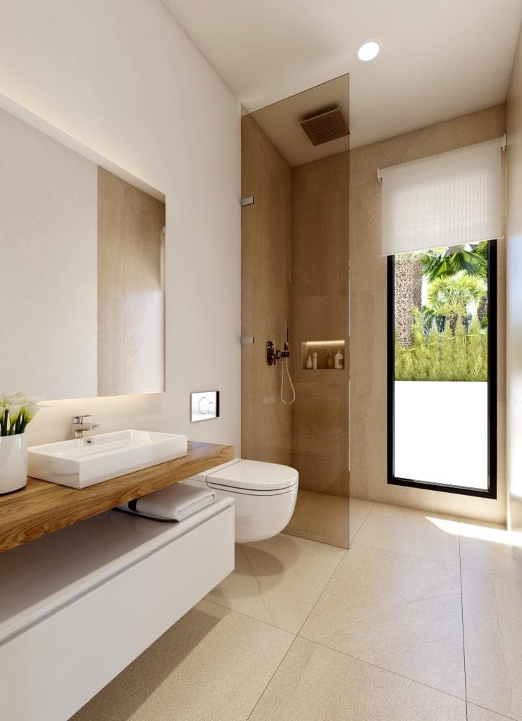 Våra 6 ytskikt för ditt badrumsrenovering